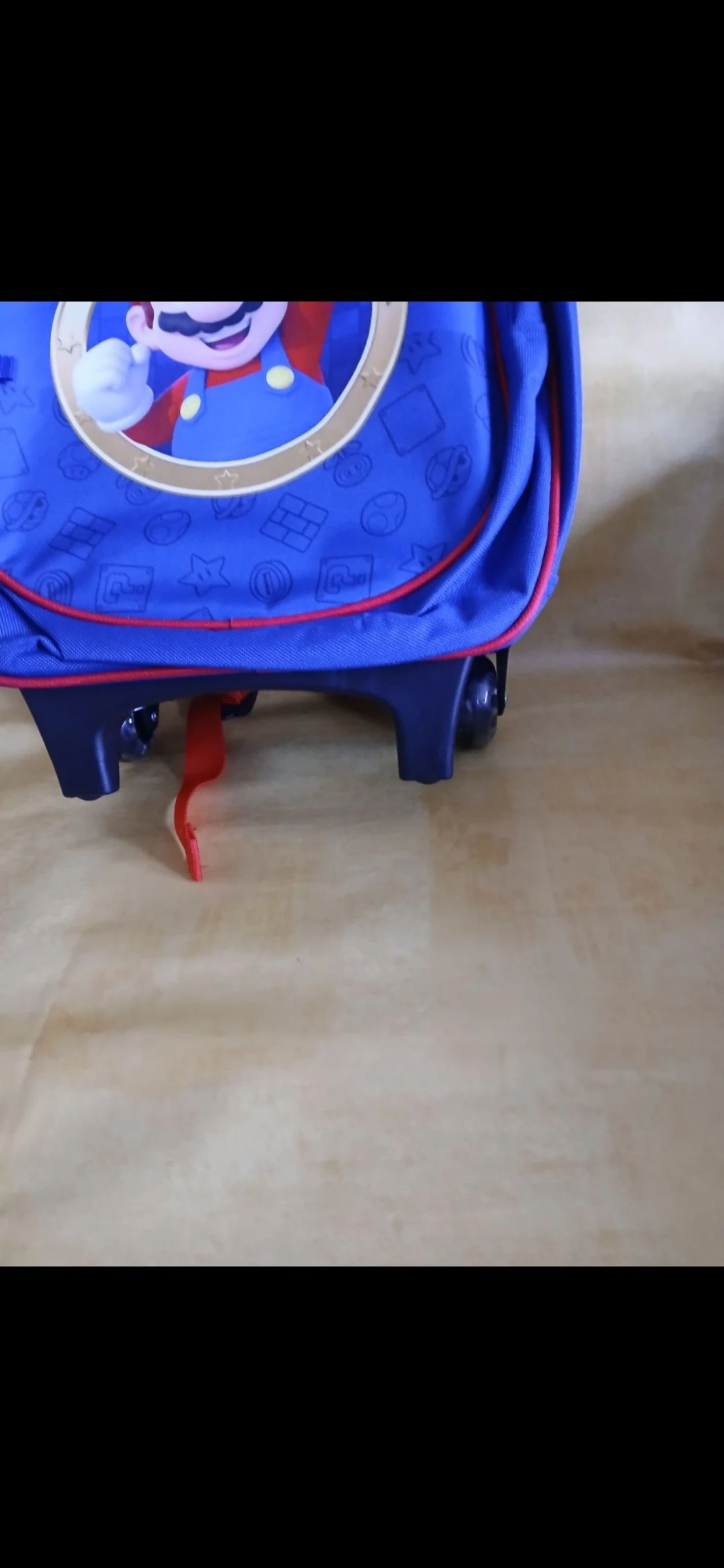 Mochila con ruedas para niño Mario Bros 30×50×18 cm – photo 3